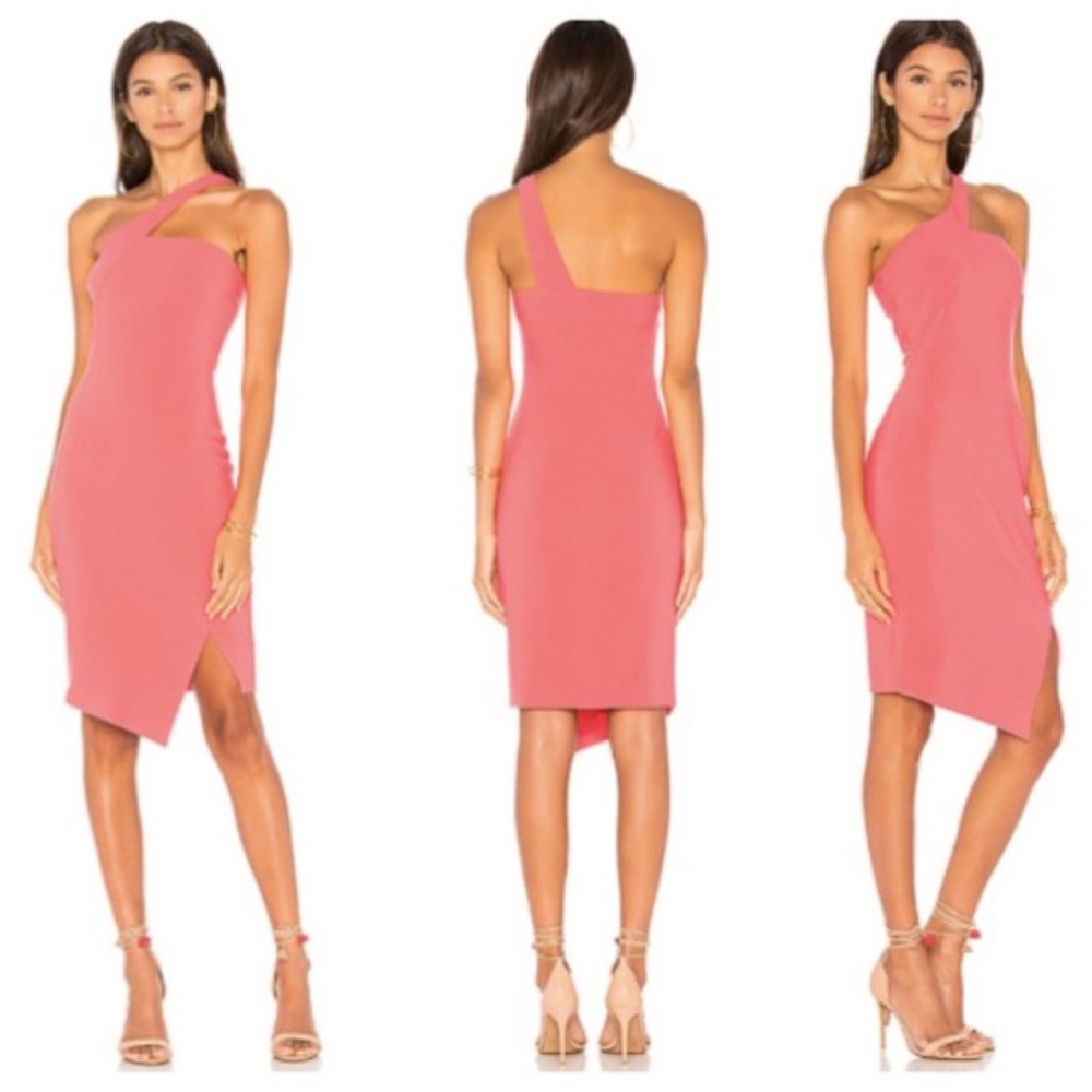 NWT Revolve Likely Cerise Dress In Flamingo